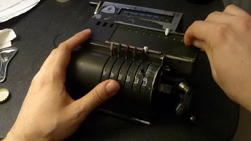 Adding machine Brunsviga 10