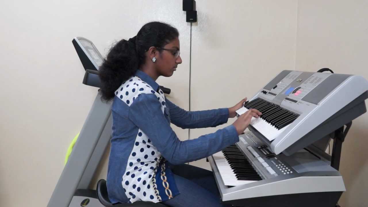 Habibi Ya Nour El Ain-نور العين - عمرو دياب AMR DIAB-On Keyboard By Vany Vinayakumar