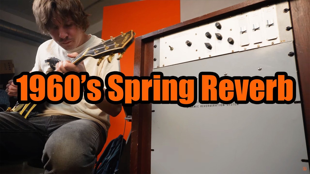 1960's Fairchild Model 658 spring reverb [DEMO]