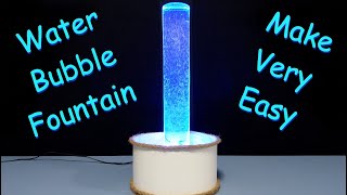 Make water Bubble Fountain very easy / DIY