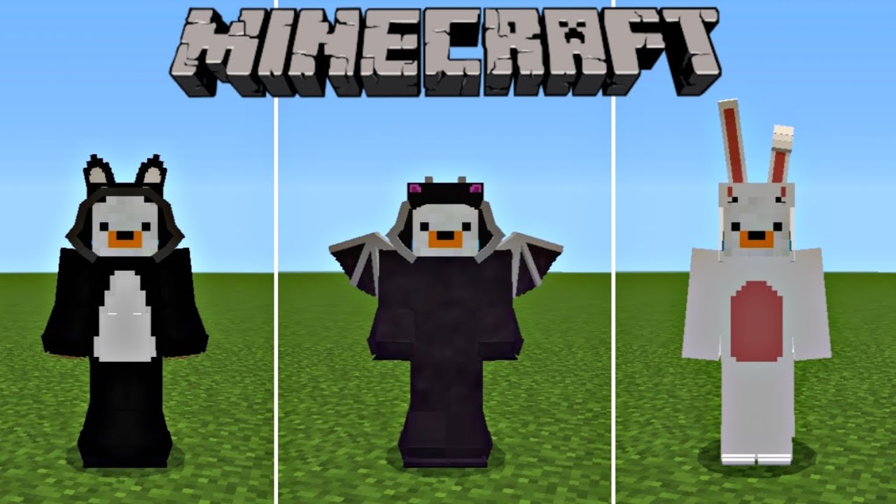 Minecraft: 3D Costumes [Mod/Addon] - YouTube
