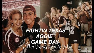 Fightin texas aggie game day | vs nsu