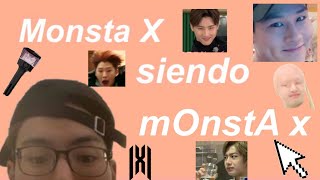 MONSTA X siendo mOnstA X | [MONSTA X on CRACK en Español(?]