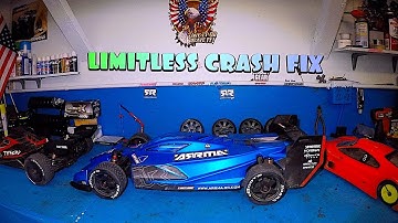 Arrma Limitless 8s Small crash repair