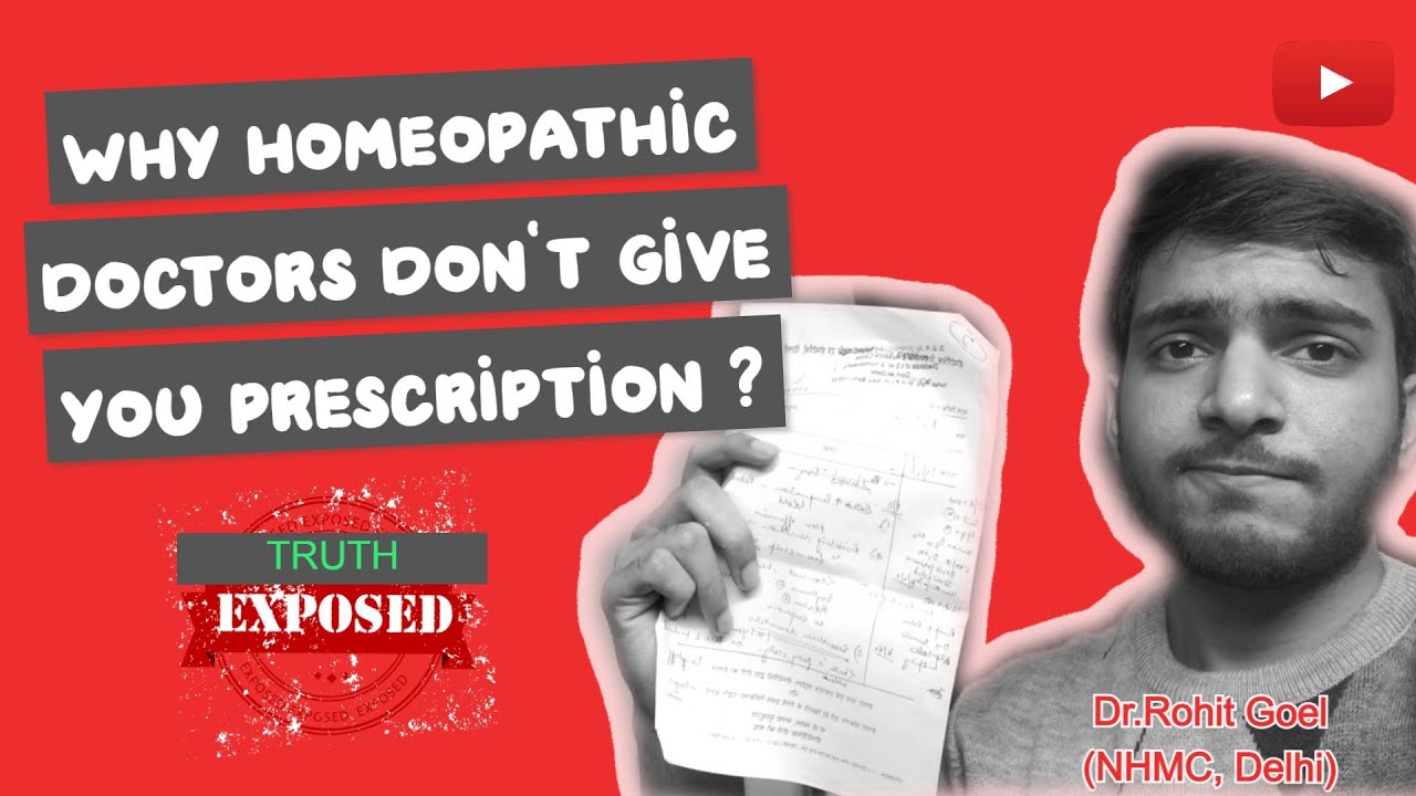 Homeopathic Doctors Exposed!! | Indian Homoeopath