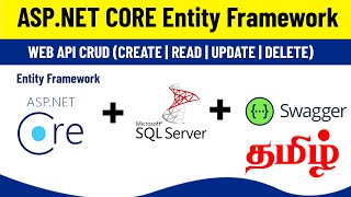 ASP.NET Core Entity Framework WEB API CRUD in Tamil (CREATE | READ | UPDATE | DELETE)