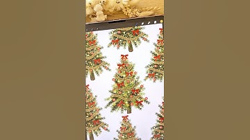 Create a Christmas tree on procreate with these Christmas brushes #procreate #christmas #digitalart