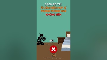 BỐ TRÍ Ổ CẮM ĐIỆN HỢP LÍ TRONG PHÒNG NGỦ #nhadep #interiormaster #huongdansketchup #interiordesign