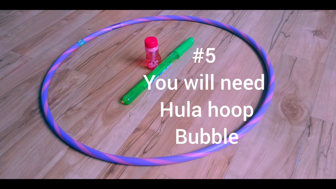 Bubbles hula hoop YouTube