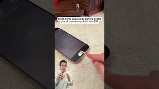 Proteja a câmera do celular com uma tampa deslizante e mais privacidade #tecnologia #seguranca