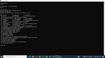 how to connect MS SQL server from command prompt (cmd)