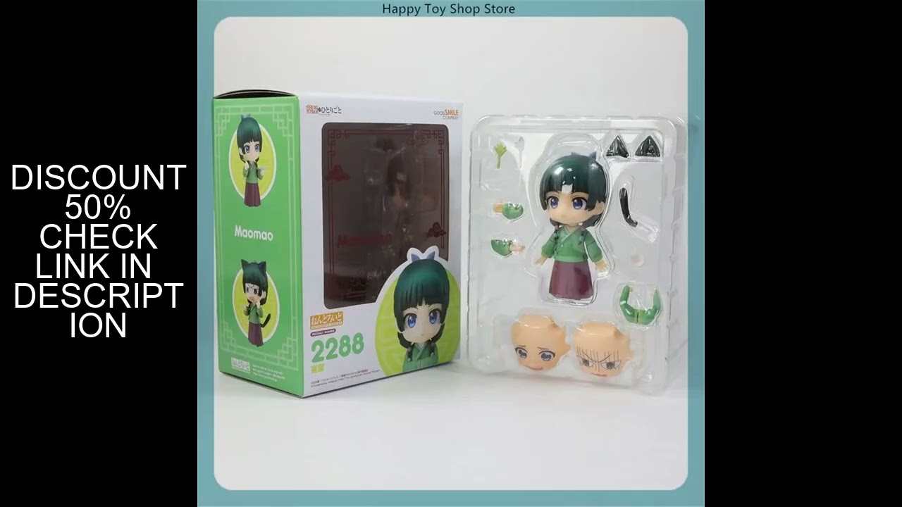 The Apothecary Diaries Maomao Multiple Accessories Anime Girl Figure Model Statue Collection Desktop