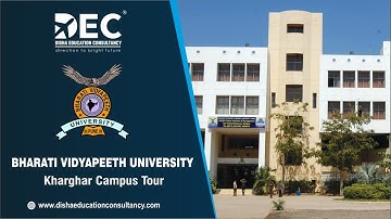 Bharti Vidyapeeth University | ADMISSION OPEN 2023 | Kharghar Campus | DEC | M - 9898434909