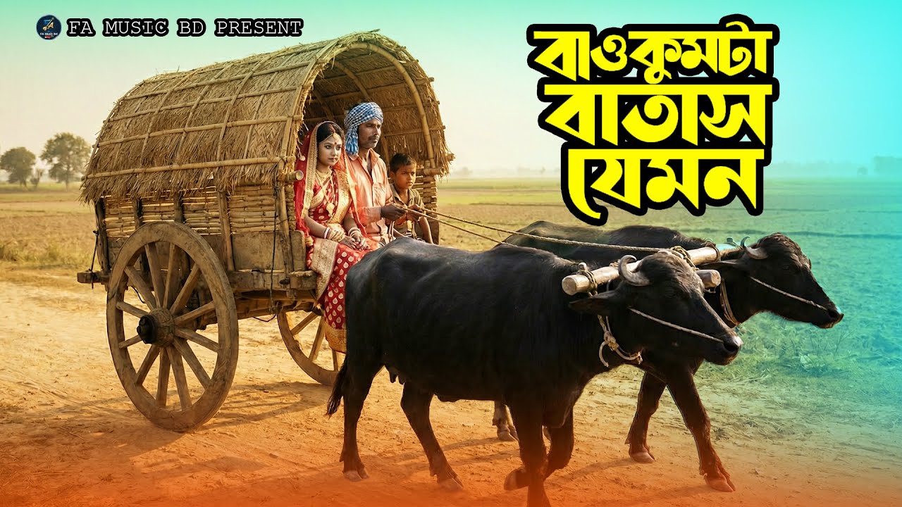 বাওকুন্ঠা বাতাস যেমন ঘুরিয়া ঘুরিয়া মরে | Bhawaiya Song  | ভাওয়াইয়া গান কভার 2025 | FA Music BD