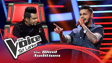 Udaya nadeeshan - Yana Thanaka (යන තැනක)  | Blind Auditions | The Voice Sri Lanka