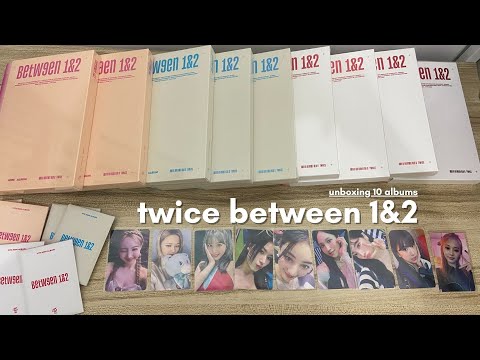 Twice - 11Th Mini Album Between 1x2 Unboxing With Withmuu Pre-Order Benefit