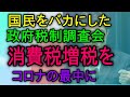 政府税制調査会「消費税増税を中核に据えた、骨太の議論が必要」との意見がでた