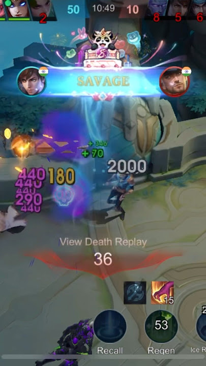 Gusion Impressive Savage🔥☠️ | @IZEKMLBBGAMING