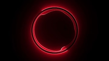 Neon Circle Loading Animation | Futuristic Tech Loop