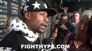 FLOYD MAYWEATHER EXPLAINS WHY HE MADE IT RAIN ON CONOR MCGREGOR: HE LOOKED LIKE A STRIPPER TO ME
