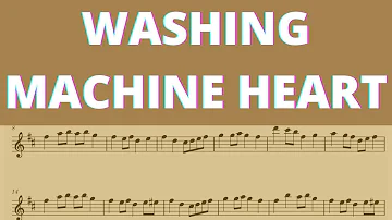 Mitski I Washing Machine Heart Real Violin Plays Sheet Music