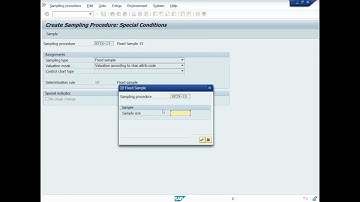 lecture # 36 Stability Study Step 3 How to create sampling procedure for stability testing in sap qm