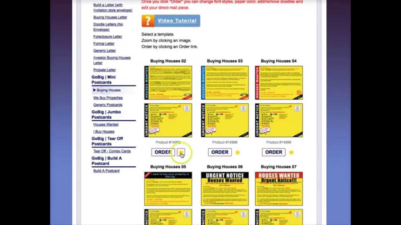 Customize Yellow Letters & Postcards for Real Estate Investors YouTube