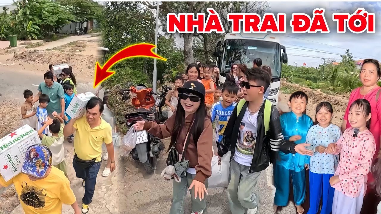 Đoàn Nhà Trai Đã Cập Bến Cà Mau – Cuộc Gặp Gỡ Với Nhà Gái Rộn Ràng Cả Xóm | Đầu Bếp Tí Hon