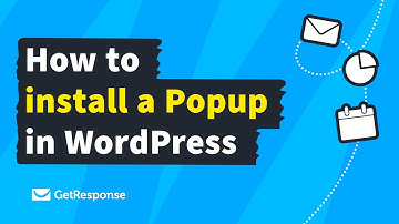 How to install a Popup in WordPress | GetResponse Tutorial