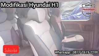Modifikasi Jok Hyundai H1 Orisinil