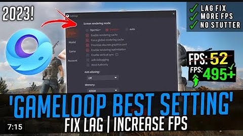 Gameloop Best Settings For Low End PC 2023 | Gameloop Emulator Lag Fix And FPS Boost |Tech Ram