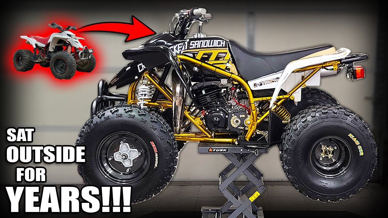 Forgotten Yamaha Blaster 200 restored after YEARS of abuse!!!