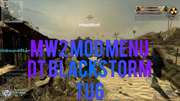 MW2 Mod Menu DT BlackStorm TU6 Modded Patch + Download | (Xbox 360/PS3) RGH/JTAG/CFW