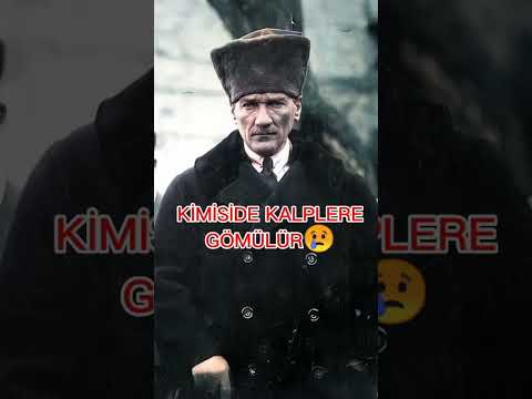 HUZUR İÇİNDE YAT ATAM😢😭#atatürk#10kasım1938