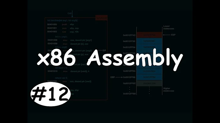 x86 Assembly #12 -  MOV | Move Instruction