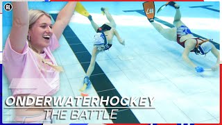 GAAN DE MEIDEN DIT WINNEN...?!🧜🏼‍♀️ | THE BATTLE ONDERWATERHOCKEY | Zappsport |