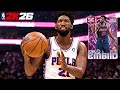 THE NEW BEST BIG IN THE GAME! PINK DIAMOND WILD GEM JOEL EMBIID GAMEPLAY! NBA 2K26 MYTEAM