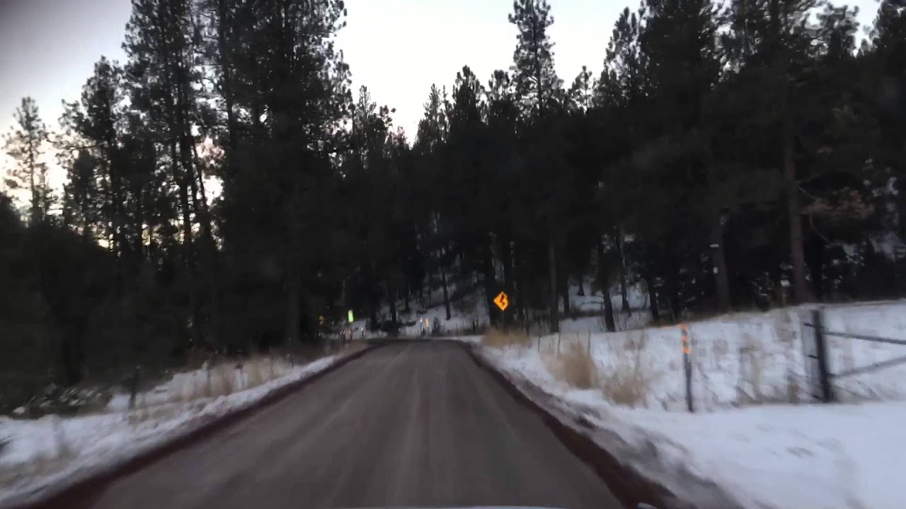 Driving from Angel Fire resort in the jeep YouTube