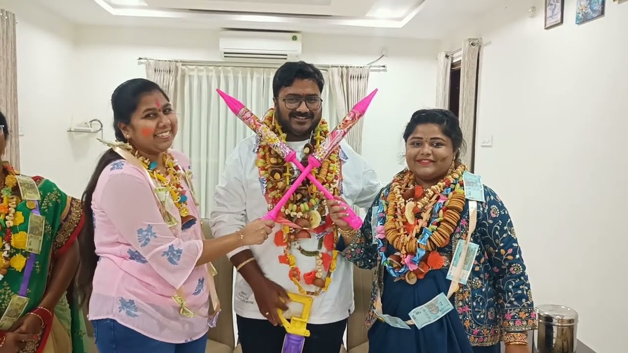 Holi rituals || Holi garlands || holi dandalu || 4rth monthersary HaSh