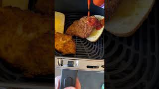Chicken Parm Sammy #foodshorts #shortsfeed #cooking #food #airfryer #trendingrecipes #youtubeshorts
