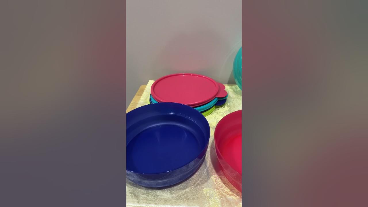  Tupperware Brand Microwave Reheatable Cereal Bowls