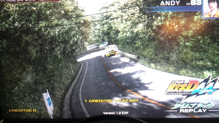 Initial D Arcade Stage 6 AA Time Attack Akagi UH 2'24"472 Replay