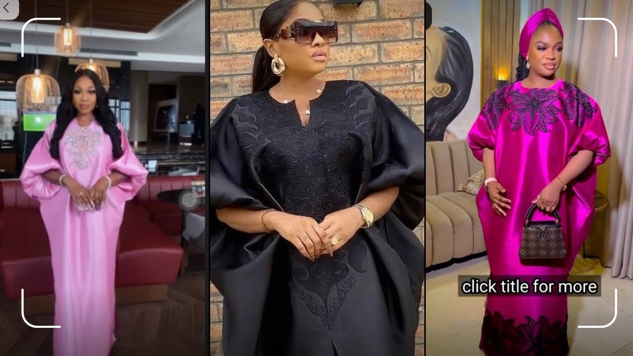 How to cut and sew this trending Bubu gown with puff sleeves and