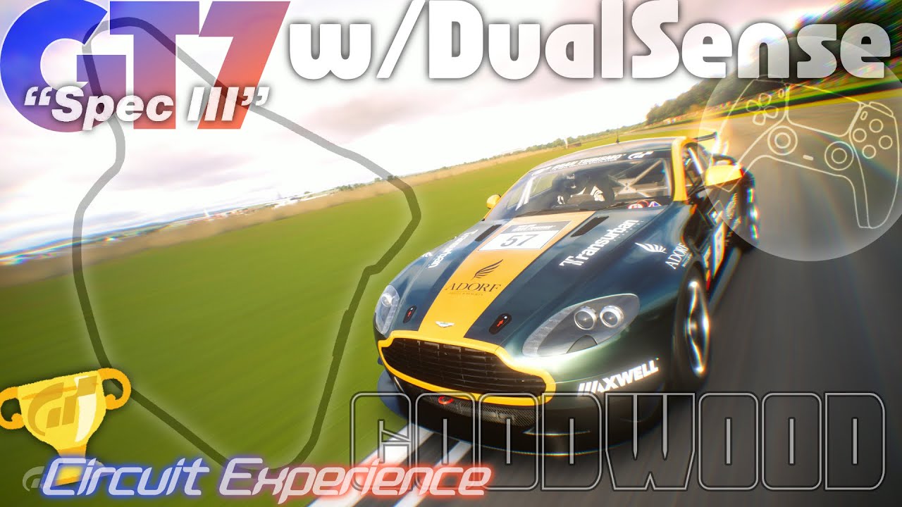 GT7 Spec III CE w/DualSense, Goodwood, All GOLD