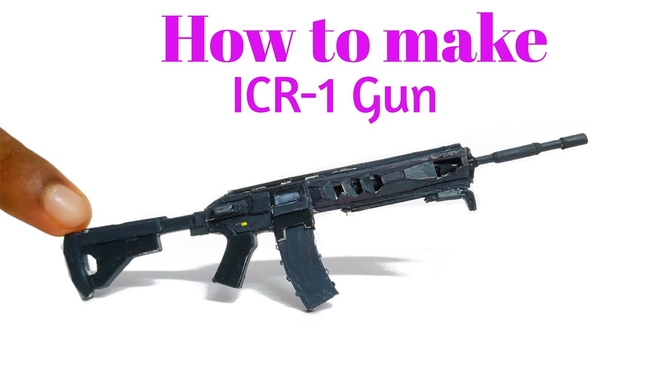 How To Make Icr 1 Easily With Paper Tutorial Xtreme Maker Youtube