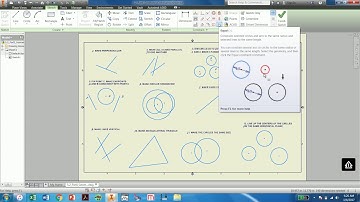 Autodesk Inventor: Geometric Constraints