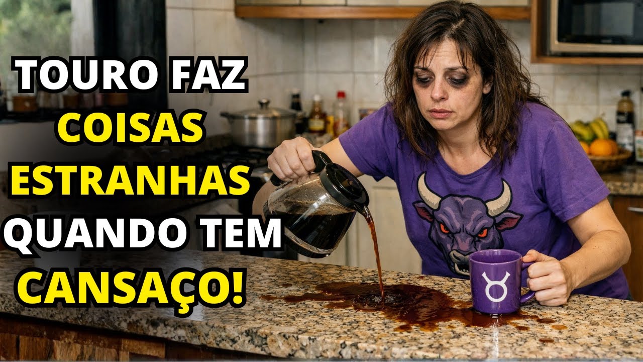 Quando o cansaço assume o controle, Touro começa a ter 5 atitudes estranhas