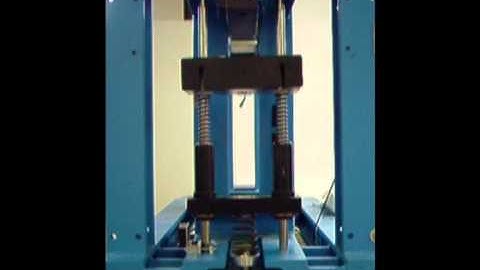 optimized reference trajectory on mass-spring system