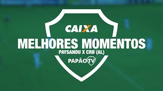 Melhores Momentos - Paysandu x CRB (AL) - 13/10/2017