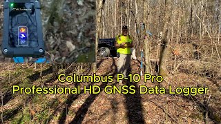 Property Pins CANNOT HIDE!!  Columbus P-10 Pro Professional GNSS GPS Data Logger  0.5m Accuracy??? screenshot 2